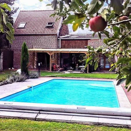 Chambres D Hotes ,Hotel ,Secret D'Une Nuit A Vicq Pres De Onnaing,Avec Piscine Kültér fotó