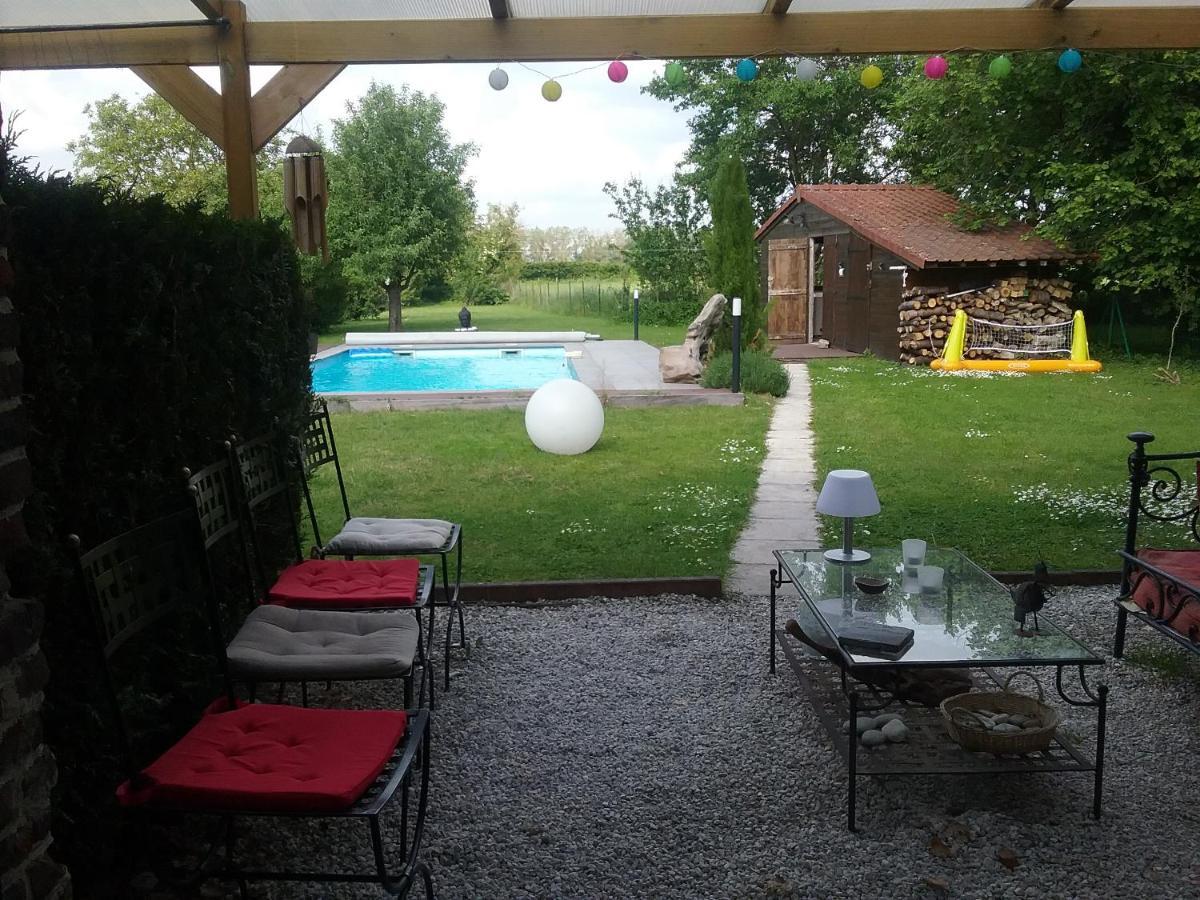 Chambres D Hotes ,Hotel ,Secret D'Une Nuit A Vicq Pres De Onnaing,Avec Piscine Kültér fotó